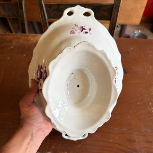 Rare Job Ridgway Cauldon Place Compote, Pattern B1154, Newly Discovered Pattern, Circa 1808-1814 For Sale - Image 10 of 12