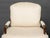 Louis XV Style Upholstered Walnut Bergeres, Pair For Sale - Image 4 of 7