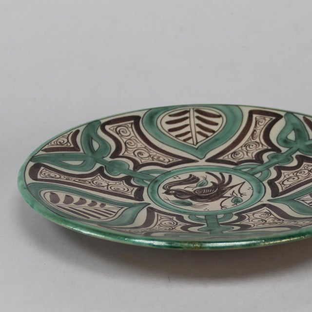 Pottery Plate from Gorriz, Teruel, Spain, 1960s For Sale - Image 3 of 8