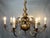 Gold Large Antique Flemish 8-Branch Chandelier For Sale - Image 8 of 8