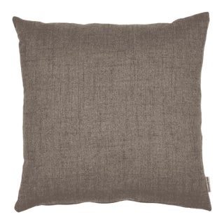 Pebble Woven Faux Wool Cushion With Feather Filler - 42x42cm (17"x17") For Sale