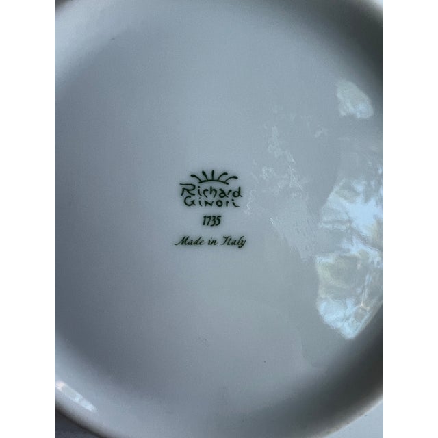 English Richard Ginori Cova Club Trinket Dishes Round With Gold Details For Sale - Image 3 of 5