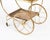 Mid-Century French Brass Galleried Drinks Trolley, 1950s For Sale - Image 13 of 15