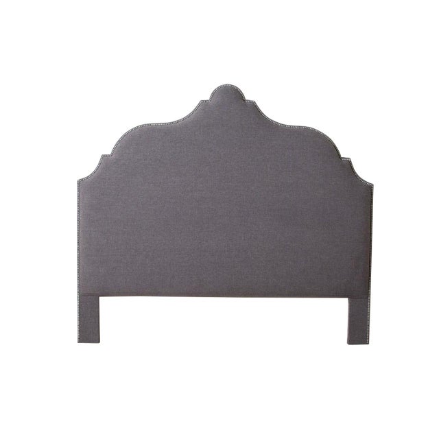 Transitional Morocco King Headboard Chairish