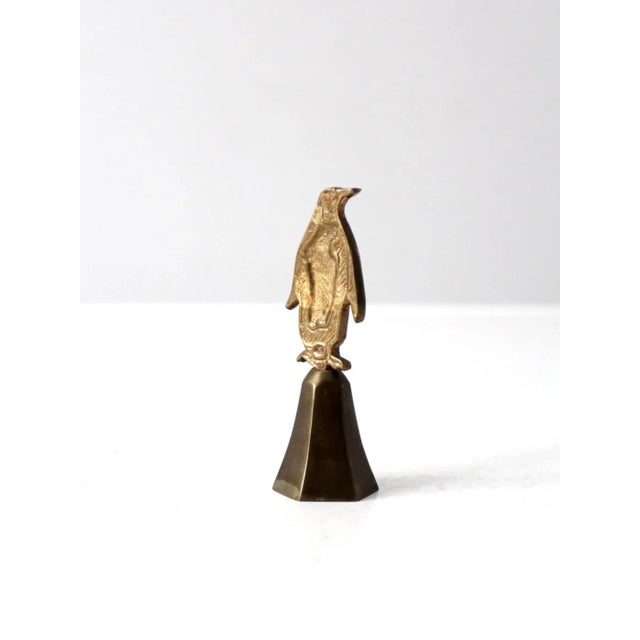 Brass Vintage Brass Penguin For Sale - Image 8 of 8