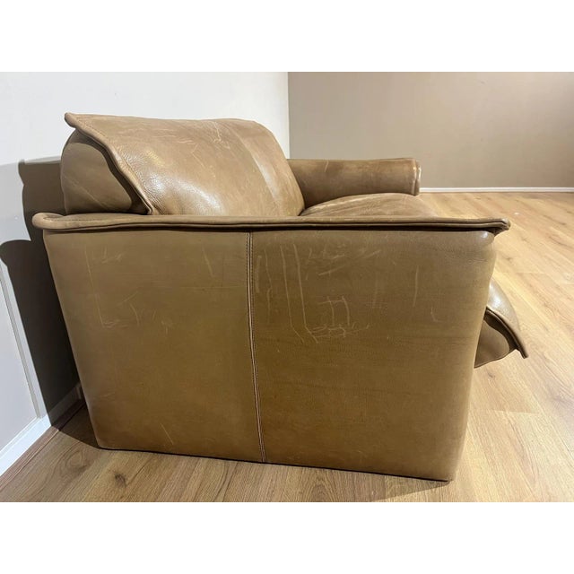 Vintage 760 Bulli 2-Seater Sofa in Leather from Leolux, 1980s For Sale - Image 7 of 12