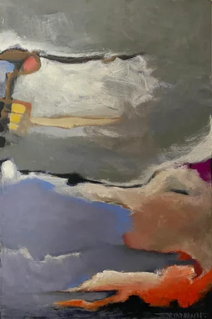 "Liar" Original Painting Featured at Crooked Tree Petosky Artist's Guild Show 2023, Michigan