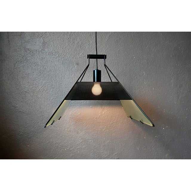 Trapezio Pendant Lamp by Salvati & Tresoldi for Luci, 1980s For Sale - Image 16 of 18