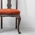 Wood Brown Wood and Fabric Chairs, 1950s, Set of 4 For Sale - Image 7 of 12