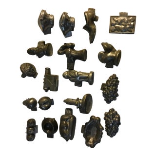 Antique Pewter Molds For Sale