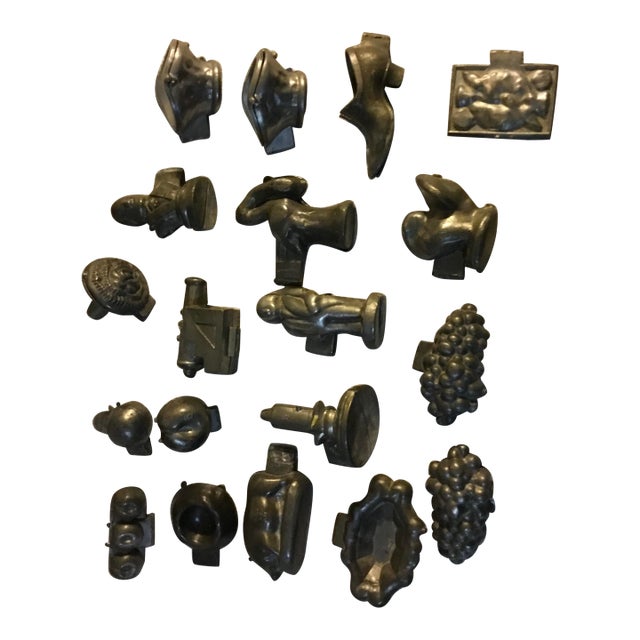 Antique Pewter Molds For Sale