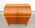 Egon Ostergaard Mid Century Swedish Teak Roll Top Secretary Desk by Egon Ostergaard ~ Scandinavian or Danish Modern Style ~ Vintage Dresser For Sale - Image 4 of 18