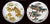 Piero Fornasetti Fish Plates, Pesci Pattern or Passage of Fish, Numbered # 2 & 3 - a Pair For Sale - Image 9 of 9