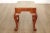 Custom Crafted Queen Anne Style Carved Walnut Stools - A Pair For Sale - Image 4 of 12