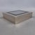 Liwan's Roma Black Glass and Chrome Metal Jewelry Box, Designed by Giacomo Sinopoli, Vintage, 1970s An elegant jewelry box...