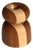 Candlestick 3 in Beech and Cumaru by Romain Des Bois For Sale