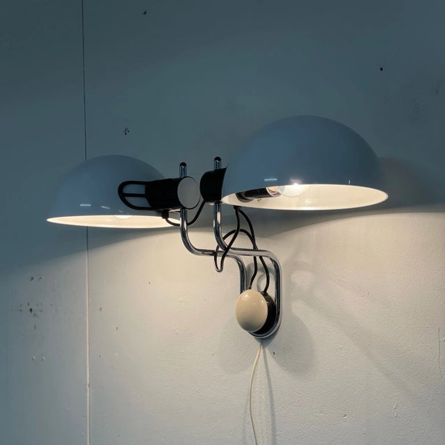 Plastic Libellule Wall Lamp from iGuzzini, Italy, 1970s For Sale - Image 7 of 14