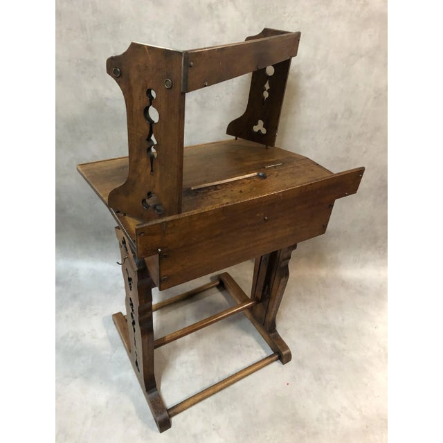 Antique Marine Office Desk For Sale - Image 9 of 18