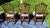 1970s Ethan Allen Mahogany Hepplewhite Shield Back Dining Chairs in Knoll Fabric - Set of 6 For Sale - Image 13 of 18