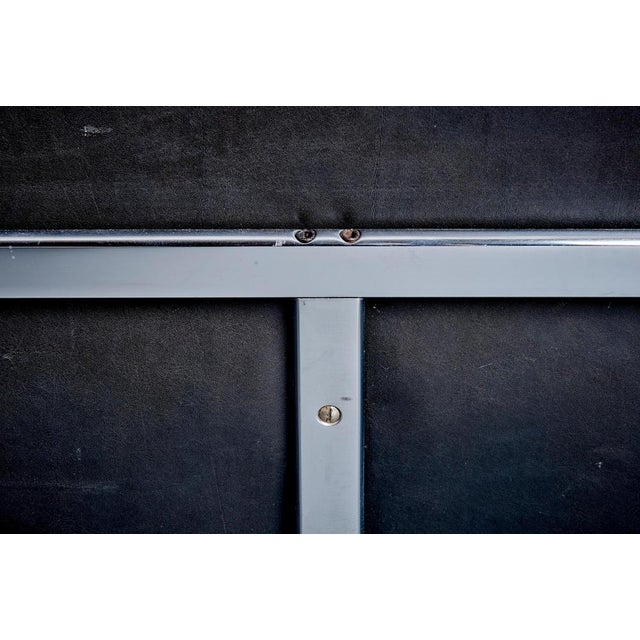3-Seater Sofa in Black Leather by Horst Brüning Sofa for Kill International, Germany, 1960s For Sale - Image 10 of 16