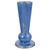 1960s Tall Vintage Vase in Intense Blue Glaze with Stylised Motif, 1960s For Sale - Image 5 of 5