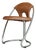 Italian Leather Chair For Sale