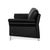Model 3300 2-Seater Sofa in Black Leather from Rolf Benz For Sale - Image 12 of 13