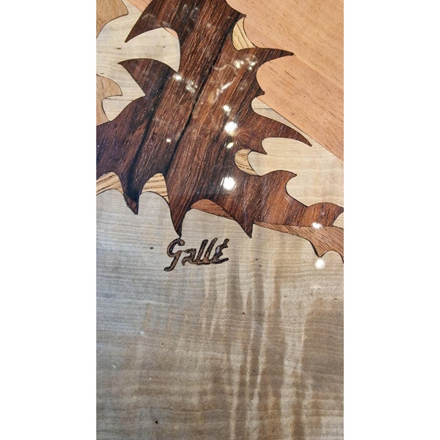 Gallé Side Table from Emile Gallé, 1890s For Sale - Image 3 of 18