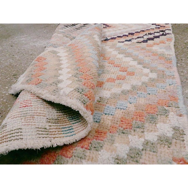 Galerie Shabab Collection Mid-20th Century Turkish Anatolian Throw Rug For Sale - Image 10 of 10