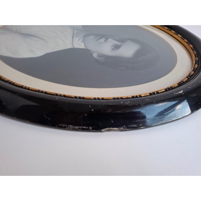 Oval Portrait of Young Woman, 1900, Photograph, Framed For Sale - Image 11 of 18