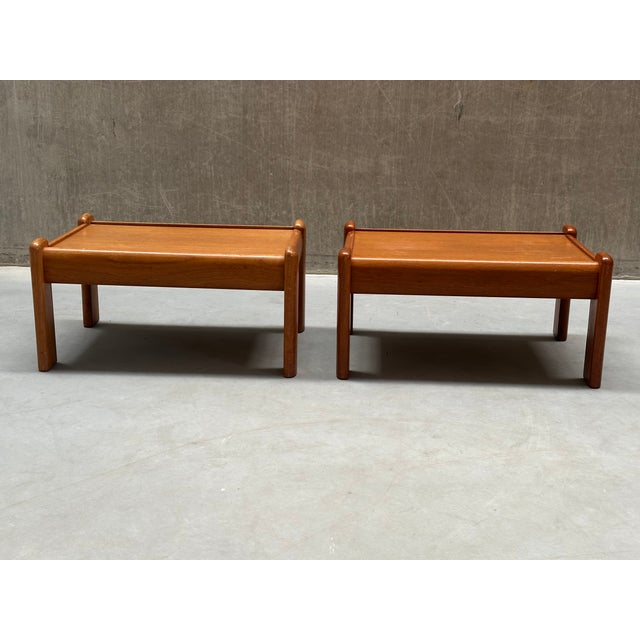 Mid-Century Modern Mid-Century Modern Nightstands from Walter Knoll, Set of 2 For Sale - Image 3 of 7