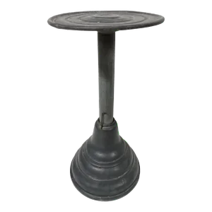 Antique L. E. Browns Pedestal Spring Scale in Zinc