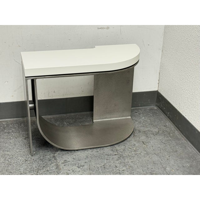 White Bernhardt Interiors Catalina Bunching Side Table For Sale - Image 8 of 12