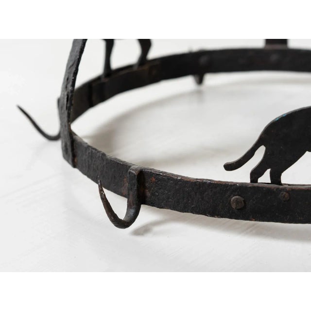 Antique Wrought Iron Butcher Hook For Sale - Image 4 of 7