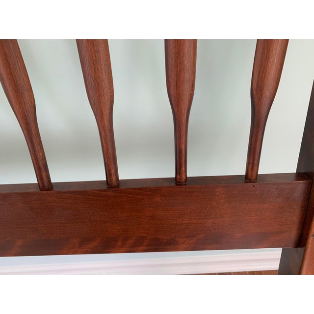 Stickley Spindle Headboard For Sale In New York - Image 6 of 9