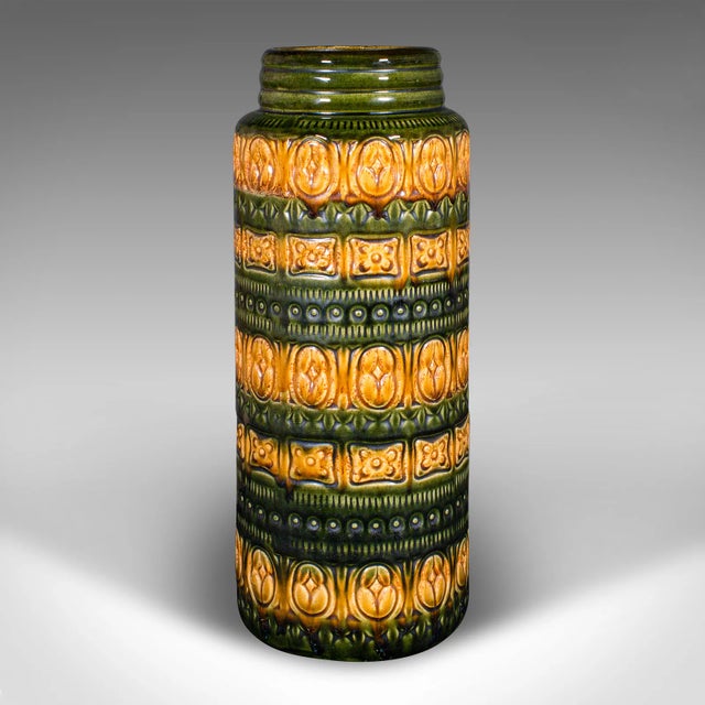 1970's Near Pair of Vintage Lava Vases For Sale - Image 4 of 10