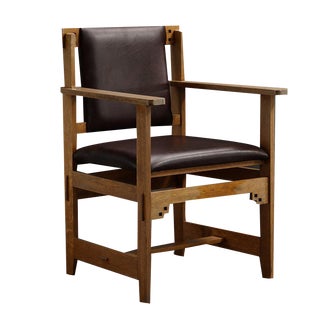 Architectural Desk Chair by Alphonse Siebers For Sale