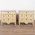 Gustavian (Swedish) 19th Century Pair of Swedish Gustavian Painted Chest of Three Drawers With Griffins For Sale - Image 3 of 15