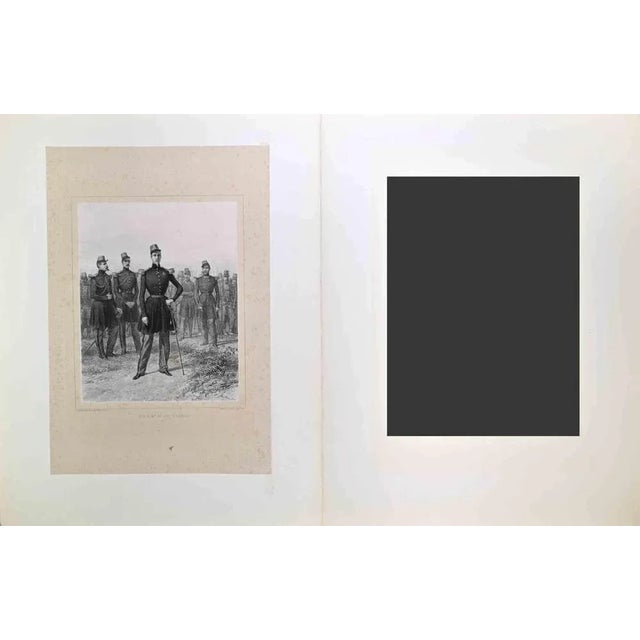 Le Duc D' Aumale is a Lithograph on China paper realized by Auguste Raffet in 1843. Signed in the plate. lithograph on...