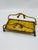 A decorative vintage Italian gilt metal tray, beautifully fashioned with twisted rope borders and whimsical tassel motifs...
