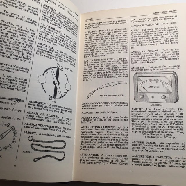 Watch & Clock Encyclopedia De Carle 1965 Chairish