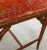 Faux Bamboo Bench With 19Th. C. Cashmere Shawl For Sale - Image 11 of 12