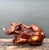 Wood Vintage Hand Carved Wild Boar For Sale - Image 7 of 12
