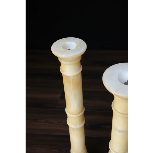 Onyx Columns, 1960s, Set of 2 For Sale - Image 6 of 12
