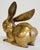 Vintage Large Brass Bunny Rabbit Figure For Sale In Kansas City - Image 6 of 6
