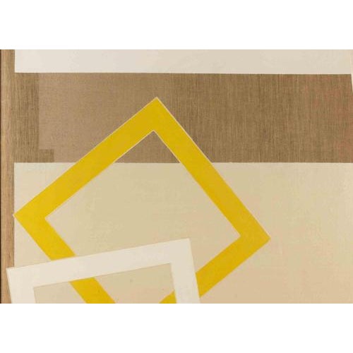 1970s Mario Padovan, White, Acrylic Painting, 1976 For Sale - Image 5 of 6