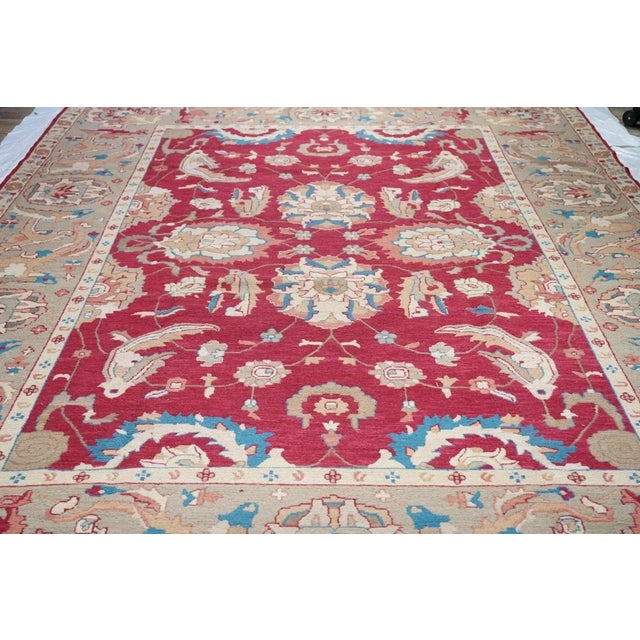 Textile Sumak Rug 10' X 14' For Sale - Image 7 of 10