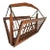 1950s Italian Walnut Wood Magazine Rack by Cesare Lacca For Sale