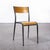 French Dining Chairs with Grey Tapered Leg from Mullca, 1950s, Set of 4 For Sale - Image 3 of 18