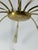 12-Light Spider Hanging Lamp in Brass and Murano Glass in the style of Ercole Barovier, 1950 For Sale - Image 9 of 15